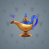 Genie Lamp #3508