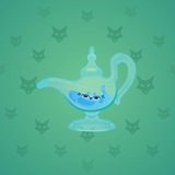 Genie Lamp #3510