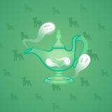 Genie Lamp #3516 Genie Lamp #3516