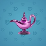 Genie Lamp #3537 Genie Lamp #3537