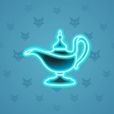 Genie Lamp #3538 Genie Lamp #3538