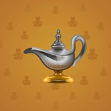 Genie Lamp #3543 Genie Lamp #3543