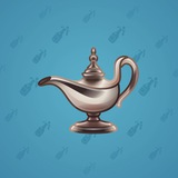 Genie Lamp #3544 Genie Lamp #3544