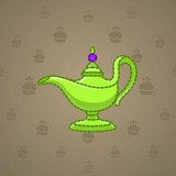Genie Lamp #3552 Genie Lamp #3552