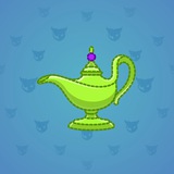 Genie Lamp #3561 Genie Lamp #3561