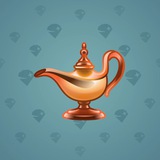Genie Lamp #3565 Genie Lamp #3565