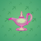 Genie Lamp #3572 Genie Lamp #3572