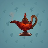 Genie Lamp #3575 Genie Lamp #3575