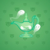 Genie Lamp #3576