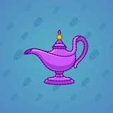 Genie Lamp #3578