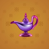 Genie Lamp #3585 Genie Lamp #3585