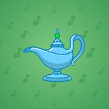 Genie Lamp #3588
