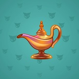 Genie Lamp #3589