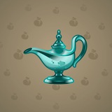 Genie Lamp #3591