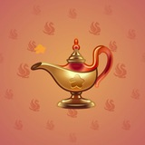 Genie Lamp #3601 Genie Lamp #3601