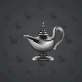Genie Lamp #3613 Genie Lamp #3613