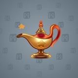 Genie Lamp #3615 Genie Lamp #3615