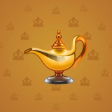 Genie Lamp #3636 Genie Lamp #3636