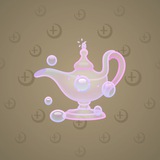 Genie Lamp #3640