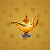 Genie Lamp #3675 Genie Lamp #3675
