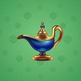 Genie Lamp #3688