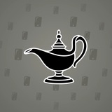 Genie Lamp #3703