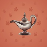 Genie Lamp #3718