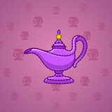Genie Lamp #3734 Genie Lamp #3734