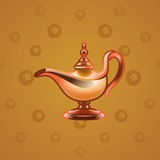Genie Lamp #3740 Genie Lamp #3740