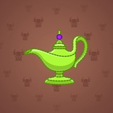 Genie Lamp #3753 Genie Lamp #3753