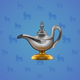 Genie Lamp #3757 Genie Lamp #3757