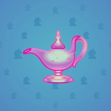Genie Lamp #3767 Genie Lamp #3767