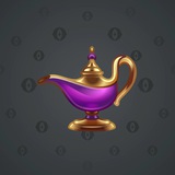 Genie Lamp #3790 Genie Lamp #3790