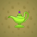 Genie Lamp #3797 Genie Lamp #3797