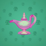 Genie Lamp #3801