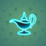 Genie Lamp #3808