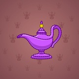 Genie Lamp #3814 Genie Lamp #3814
