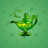 Genie Lamp #3822 Genie Lamp #3822