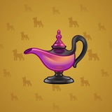 Genie Lamp #3827 Genie Lamp #3827