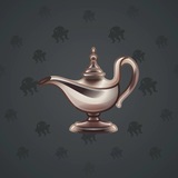 Genie Lamp #3846