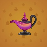 Genie Lamp #3863