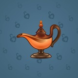 Genie Lamp #3871 Genie Lamp #3871