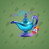 Genie Lamp #3885 Genie Lamp #3885