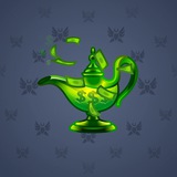 Genie Lamp #3896 Genie Lamp #3896