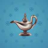 Genie Lamp #3901