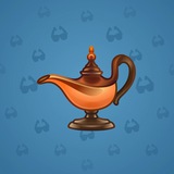 Genie Lamp #3910