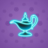 Genie Lamp #3930 Genie Lamp #3930