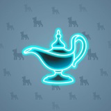 Genie Lamp #3934 Genie Lamp #3934