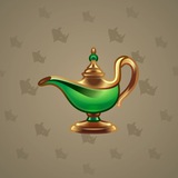 Genie Lamp #3949 Genie Lamp #3949