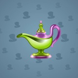 Genie Lamp #3953 Genie Lamp #3953